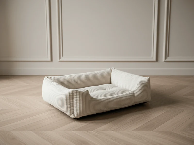 Lit Élysée – CosyPet Edition : tête de lit XXL, coffre, lumières, USB & tables de chevet incluses