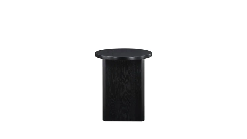 Field Stool, Black Oak