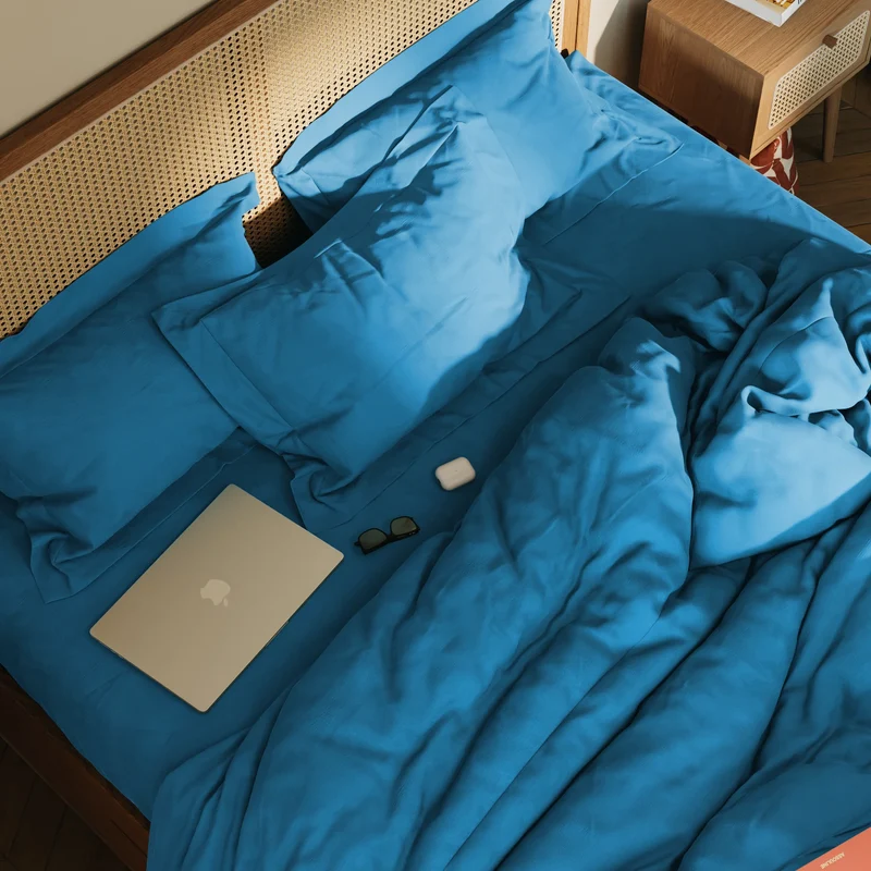 Parure de lit en percale