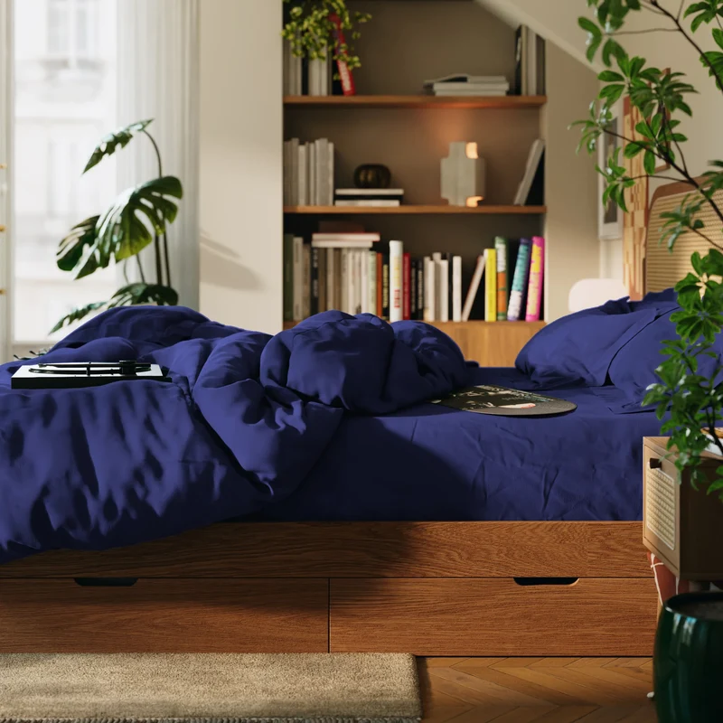 Parure de lit en percale