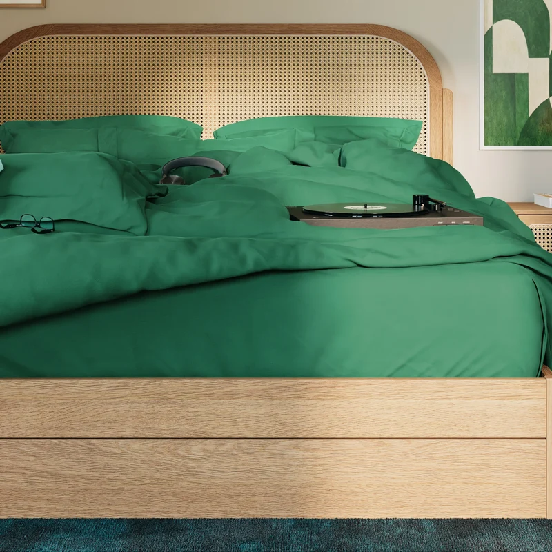 Parure de lit en percale
