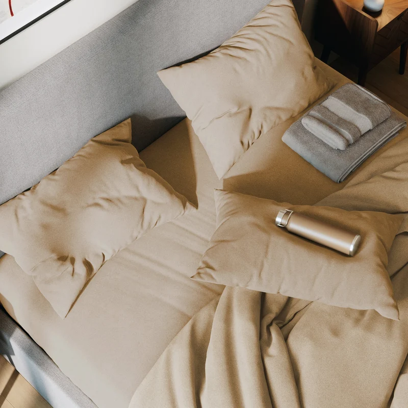 Parure de lit flanelle en coton