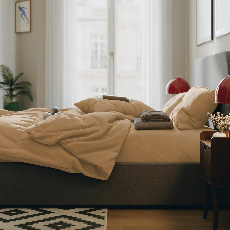 Parure de lit flanelle en coton