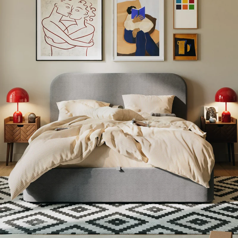 Parure de lit flanelle en coton