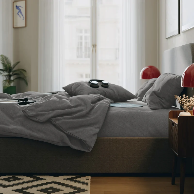 Parure de lit flanelle en coton