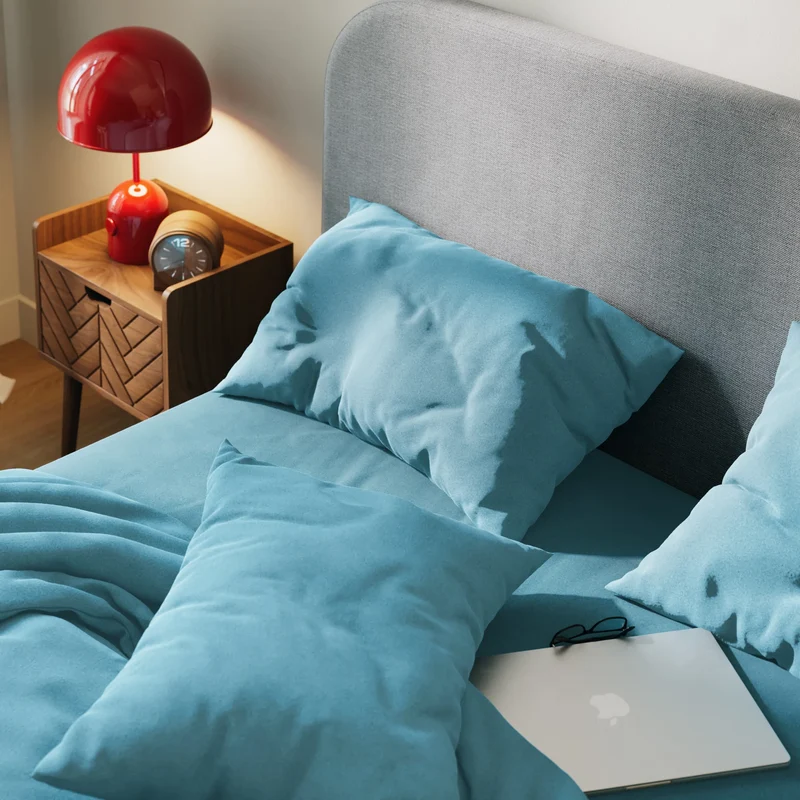 Parure de lit flanelle en coton