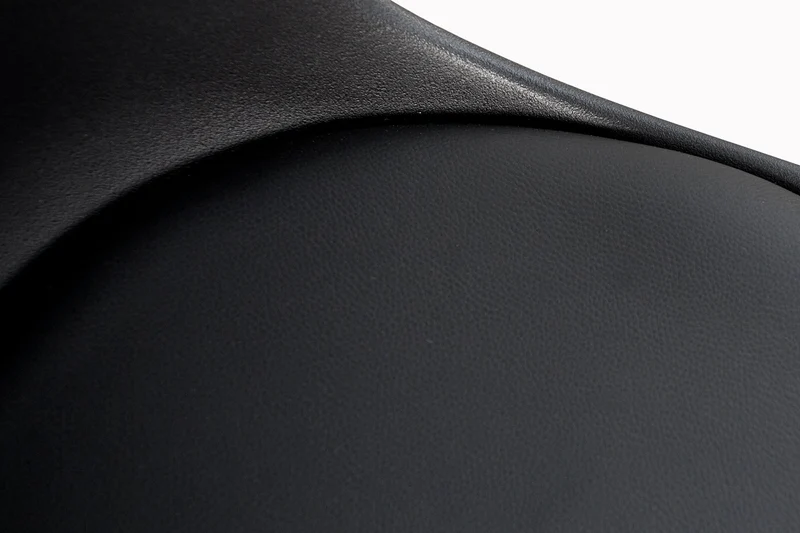 Lot de 2x chaises rétro SCANDINAVIA MEISTERSTÜCK structure chromée noire