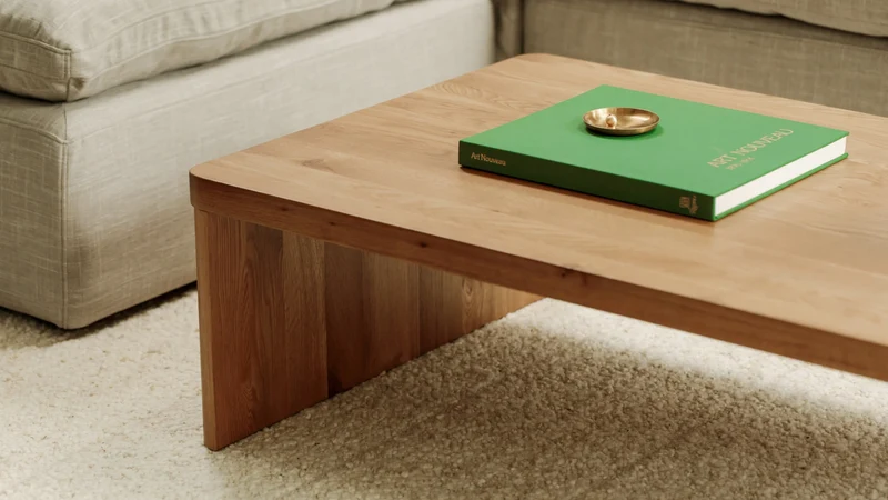 Form Coffee Table, Oak