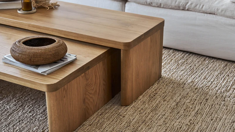 Form Coffee Table, Small, Oak