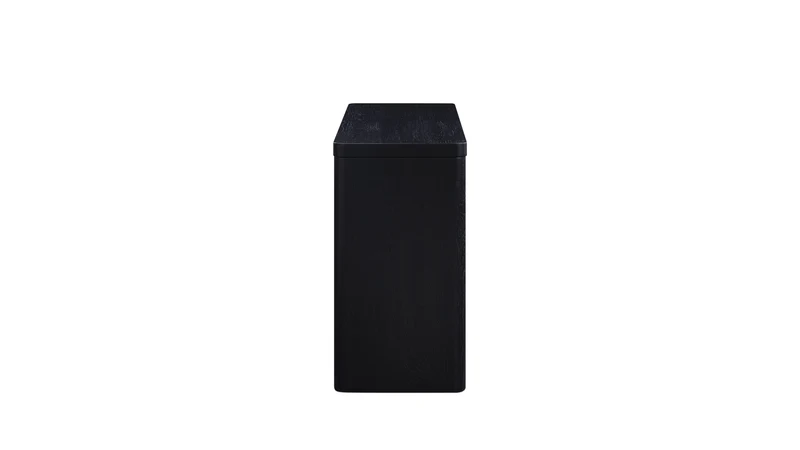 Form Console, Small, Black Oak