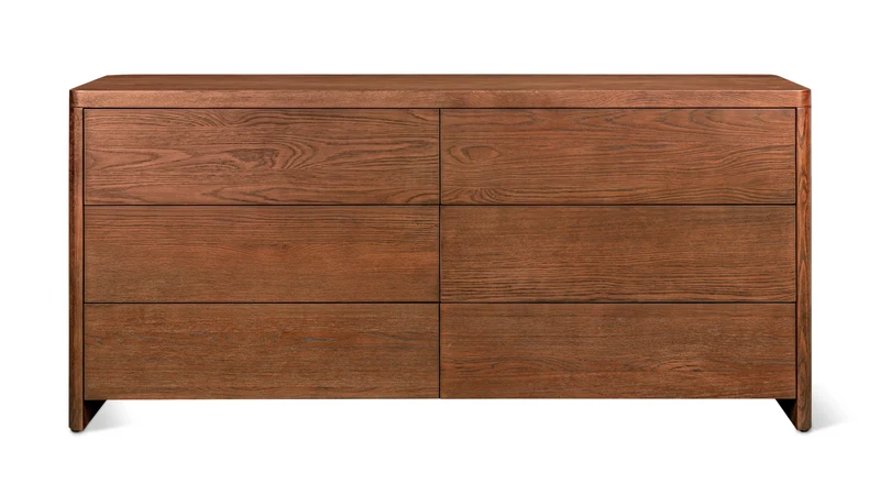 Form Dresser, Stained Walnut