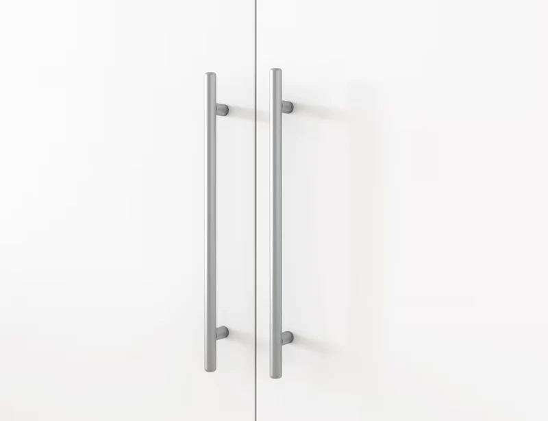 Armoire Dressing 2 Portes 120 cm – Design Moderne + Grand Rangement – Miroir Optionnel - NORVIA