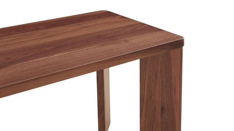 Frame Bench, Seats 3, American Walnut