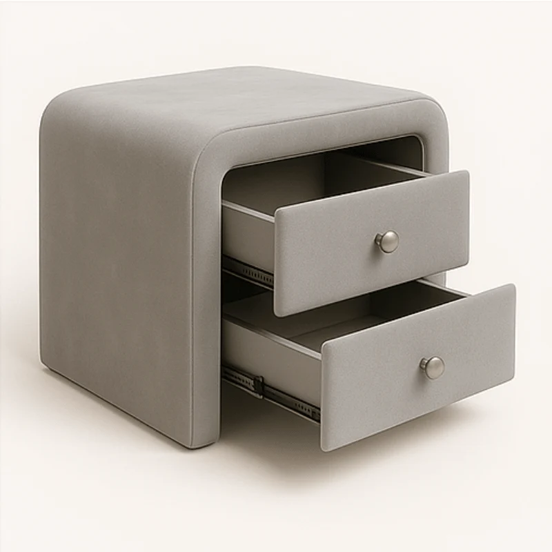 Table de chevet avec 2 tiroirs - ARGO