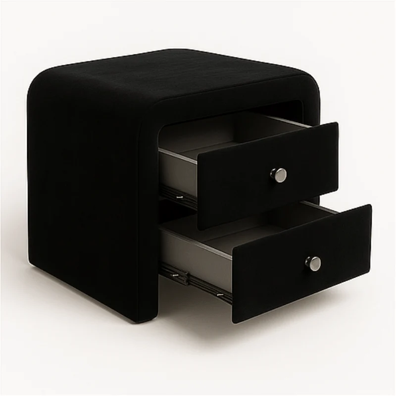 Table de chevet avec 2 tiroirs - ARGO