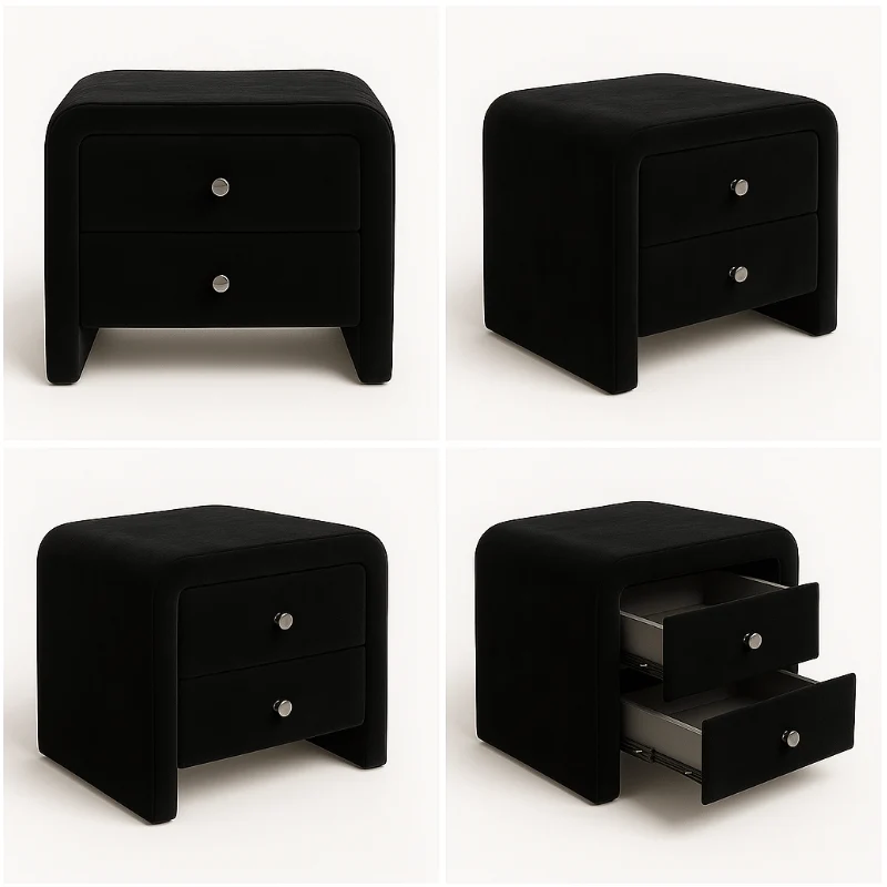 Table de chevet avec 2 tiroirs - ARGO