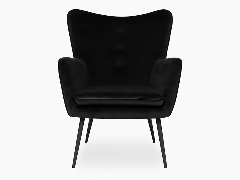 Fauteuil en velours design - ERGO