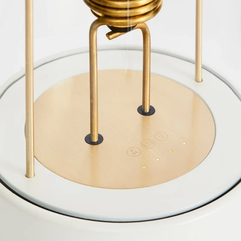 The Muse 1.0 Portable Lamp in Candlenut White