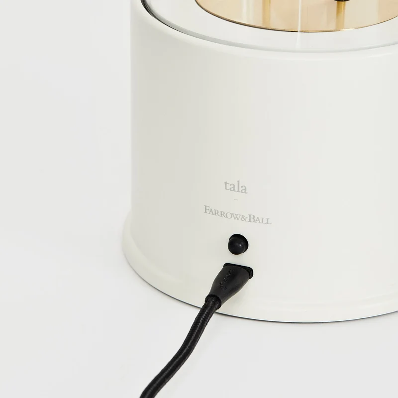 The Muse 1.0 Portable Lamp in Candlenut White - Set of 2