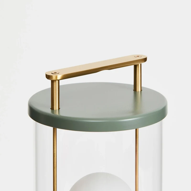 The Muse 1.0 Portable Lamp in Pleasure Garden Green