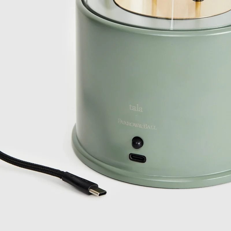 The Muse 1.0 Portable Lamp in Pleasure Garden Green