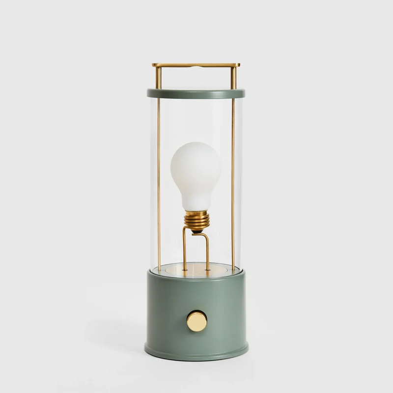 The Muse 1.0 Portable Lamp in Pleasure Garden Green - Set of 2
