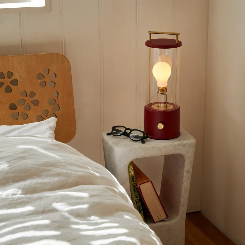 The Muse 1.0 Portable Lamp in Pomona Red Bundle