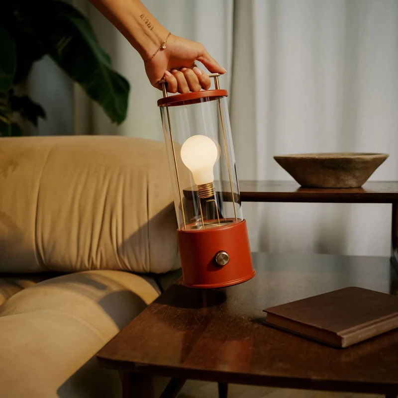 The Muse 1.0 Portable Lamp in Pomona Red Bundle