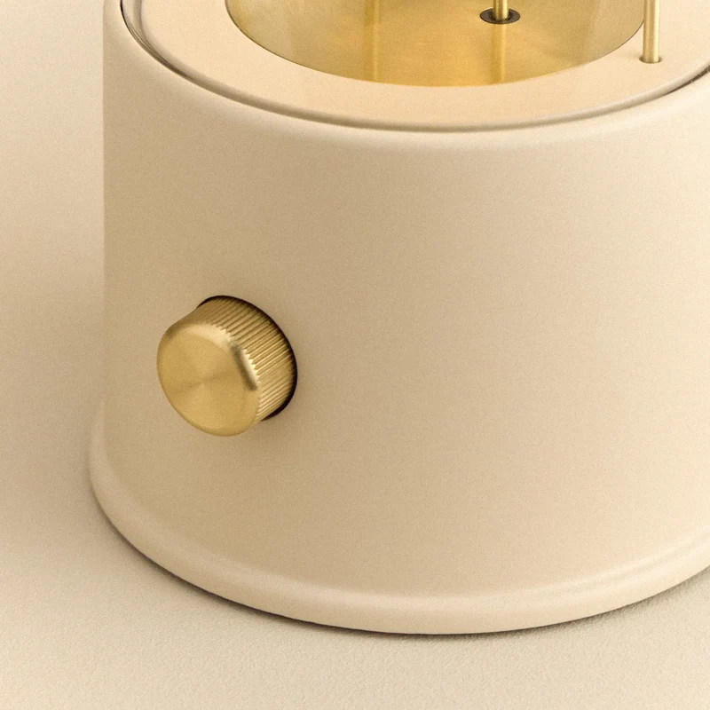The Muse 2.0 Portable Lamp in Setting Plaster Pink