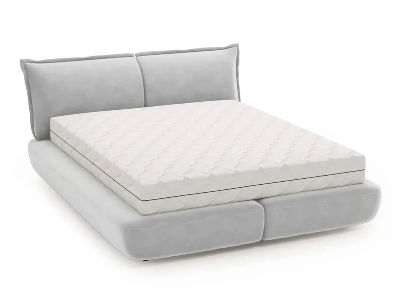 Lit design double sommier - NORA