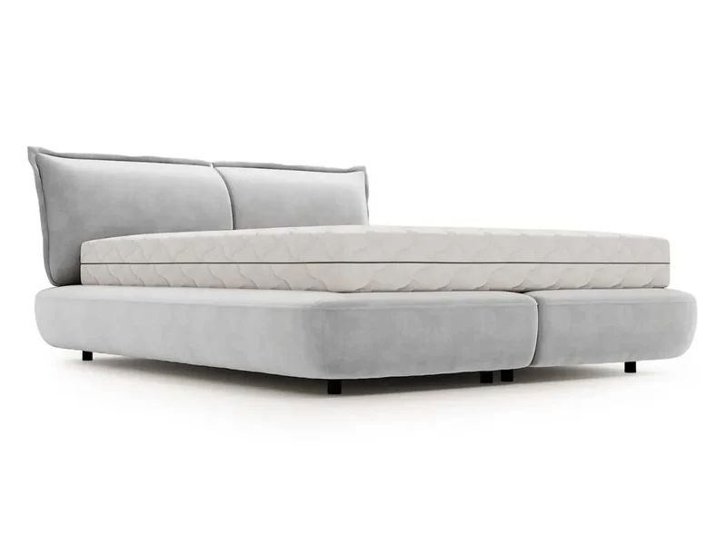 Lit design double sommier - NORA