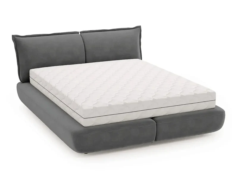 Lit design double sommier - NORA