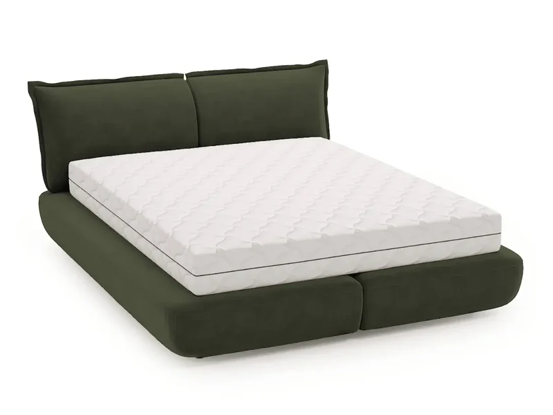 Lit design double sommier - NORA