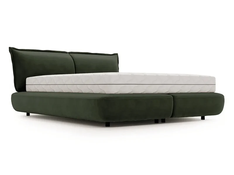Lit design double sommier - NORA
