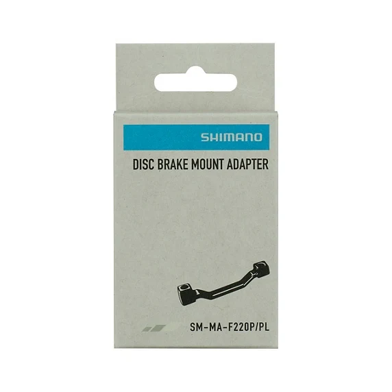 Adaptateur Etrier Avant / Arrière PM/PM SHIMANO SM-MA-F220P/PL 220mm (+17mm)