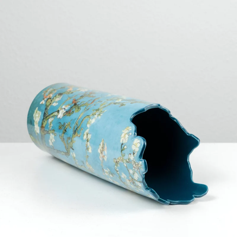 Vase en Céramique "L'Amandier en Fleurs de Van Gogh"