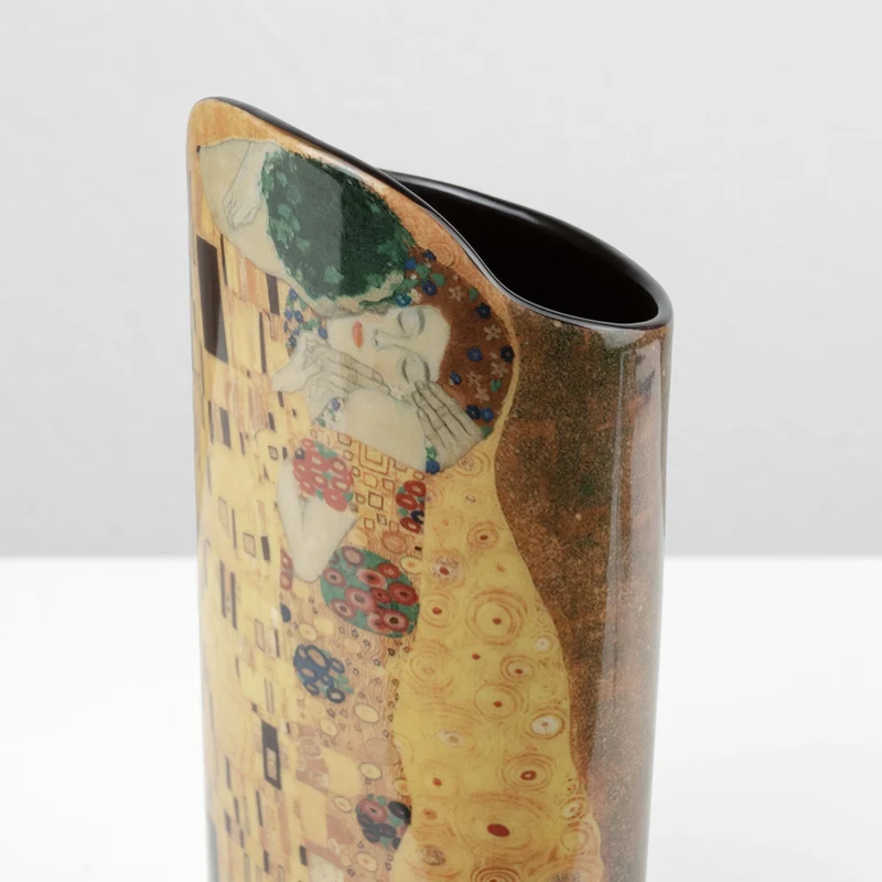 Vase en Céramique "Le Baiser de Klimt"