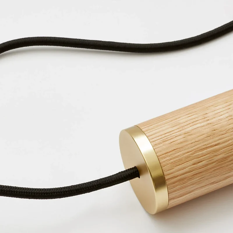 The Original Nine Pendant in Oak