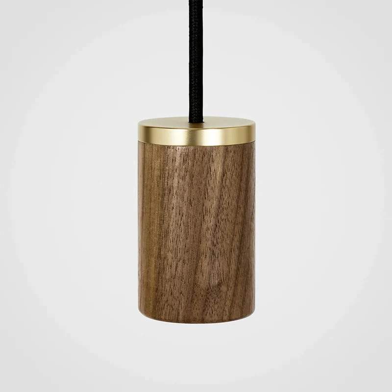 The Original Nine Pendant in Walnut