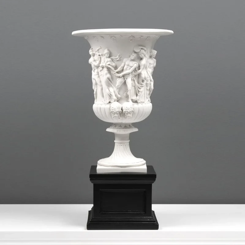 Vase Médicis - sculpture en marbre