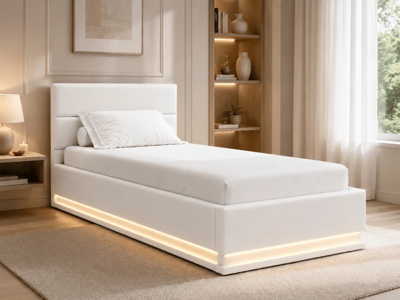 Lit coffre avec led - DARMON