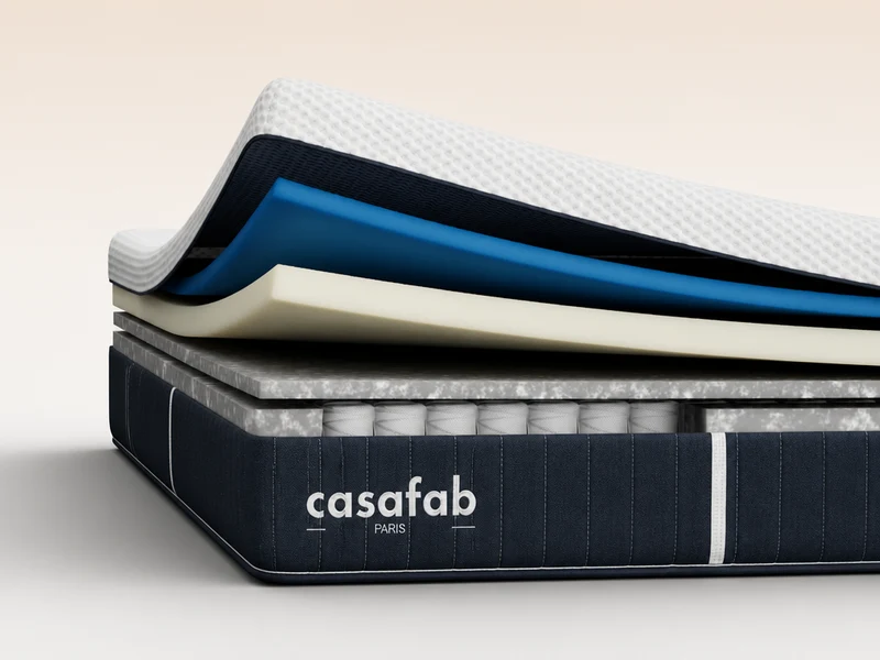 Matelas à ressorts ensachés épaisseur 25 cm - DENALI