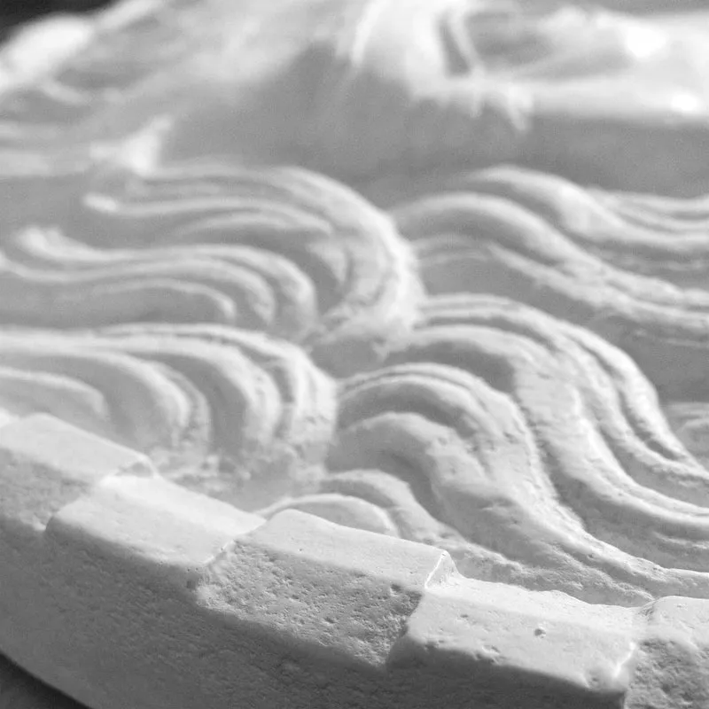 Bas-relief de Chronos - Sculpture murale Bocca