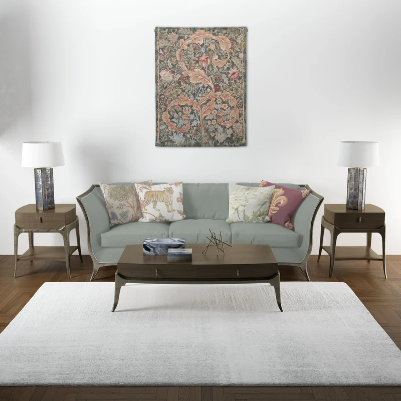 Tapisserie Gobelin Acanthe (Tissage Jacquard)