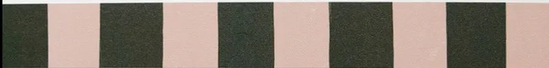 Échantillon - frise "Arlequin - Rose et vert"