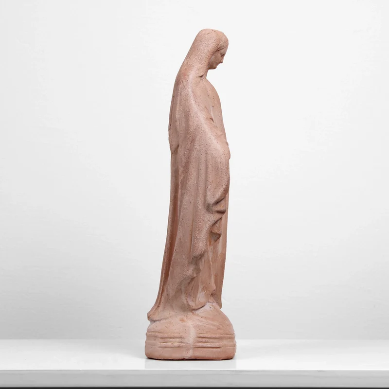 Vierge Marie Statue Jardin Terracotta (Petite)