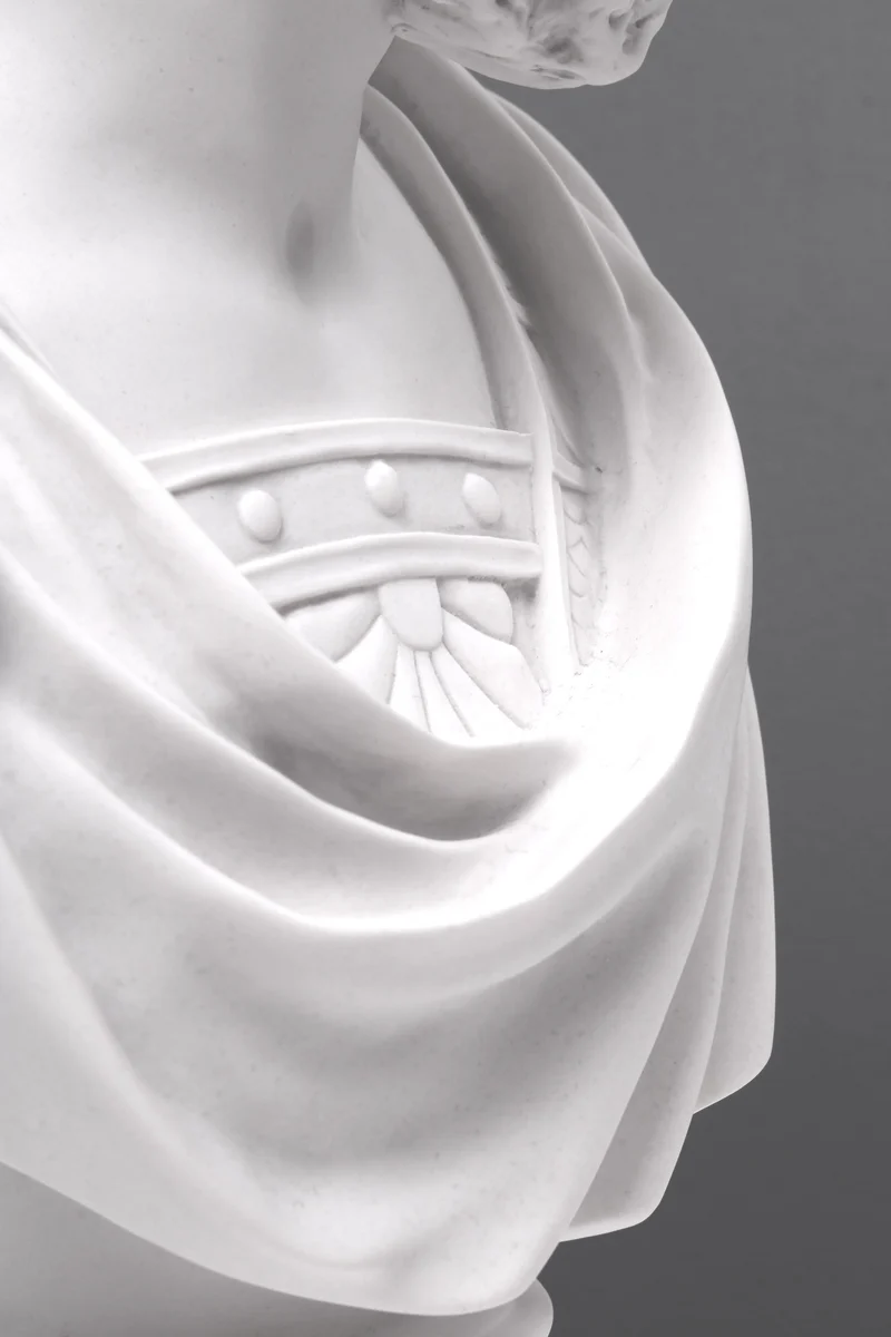 Ajax le Grand - Buste (petite taille) - sculpture en marbre