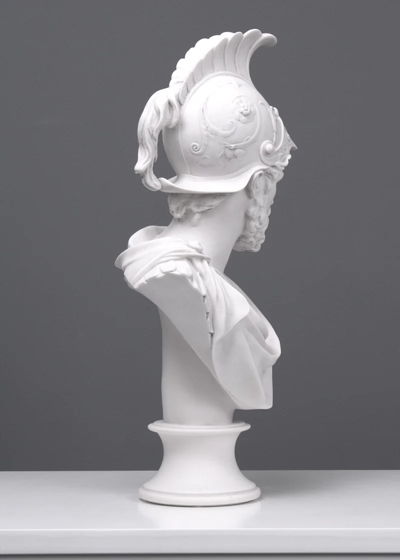 Ajax le Grand - Buste (petite taille) - sculpture en marbre