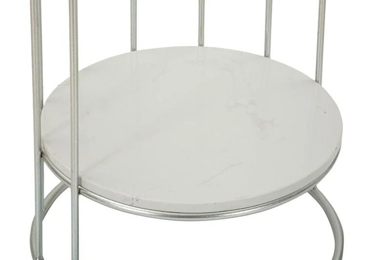 Table d'appoint ronde avec structure ouverte – Towery Modern Accent