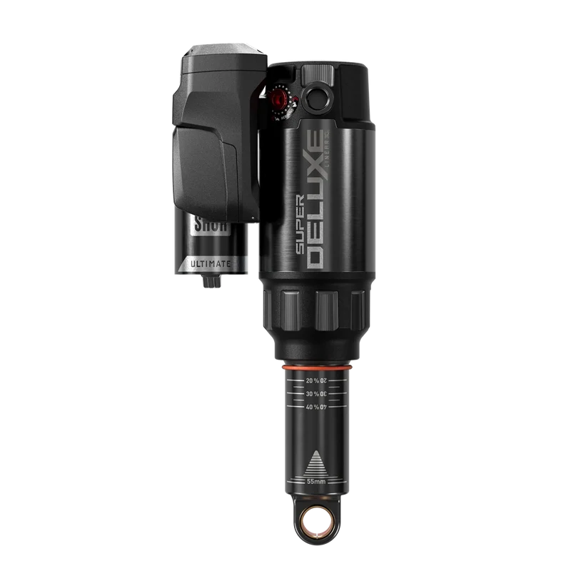 Amortisseur ROCKSHOX SUPER DELUXE ULTIMATE FLIGHT ATTENDANT RC3 HBO LINEAR XL D1 Trunnion pour Trek Fuel EX 2023+